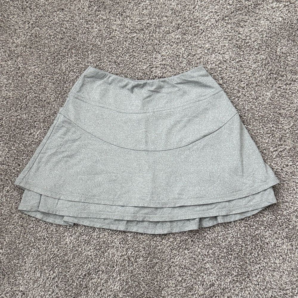 Kyodan Gray Workout Mini Skirt built in Shorts - Size XS
